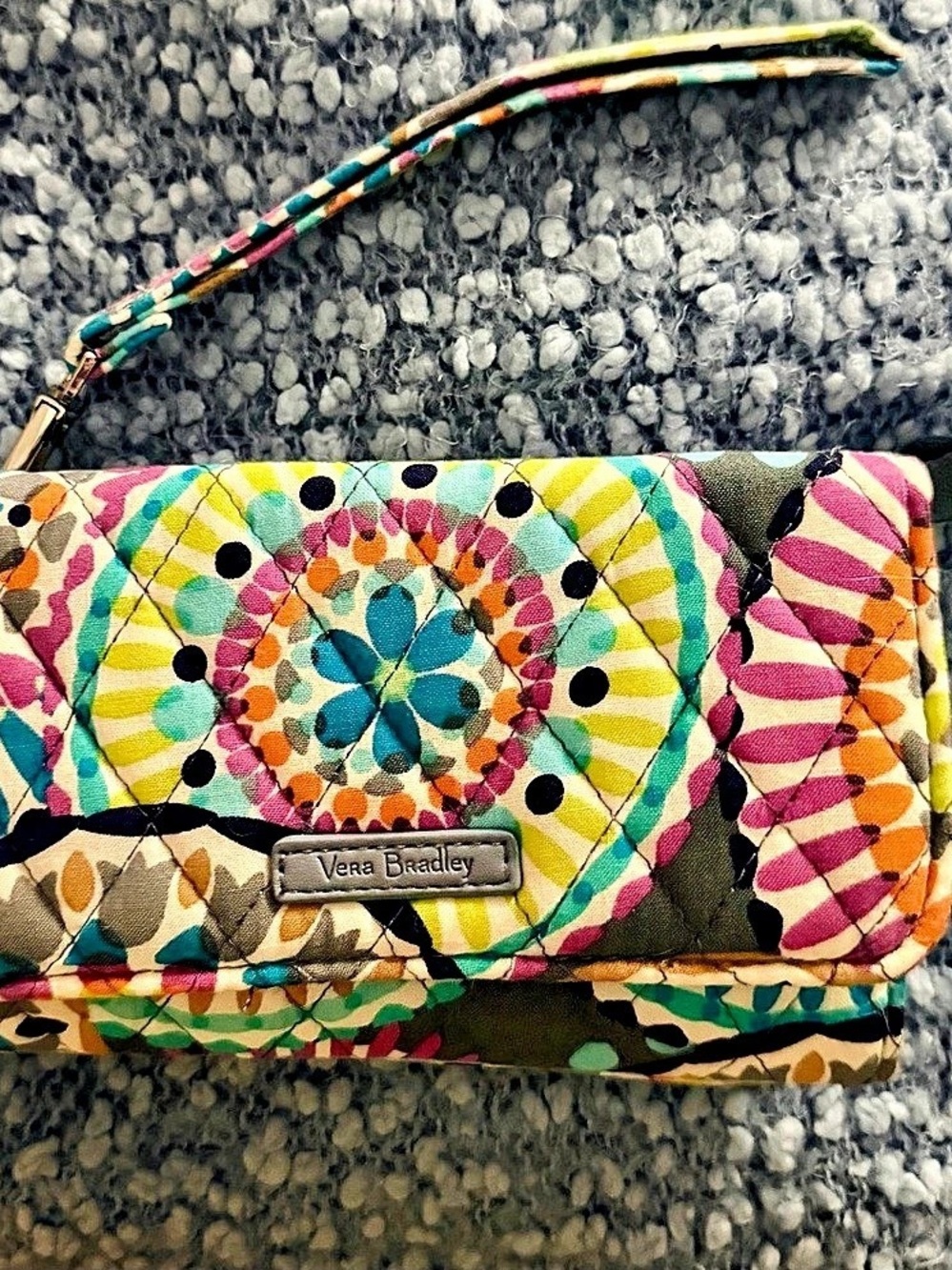 Vera Bradley RFID Riley Compact Wallet Multicolor